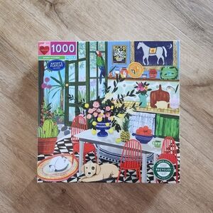 Eeboo 1,000 Piece Green Kitchen Puzzle